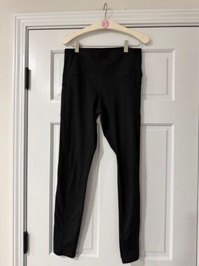 VS PINK Fleece Lined COZY Leggings Lounge Athletic With Pockets M